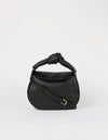 O MY BAG Coco Crossaint Black Soft Grain Leather Bag Handtasche Leder schwarz