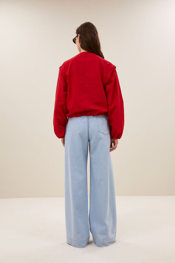 By-Bar Maggie Zip Jacket Jacke rot