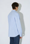 Dr. Denim Wes Shirt Hemd Gestreift Herren Hellblau