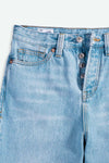Kings Of Indigo Noah Super Light Used Jeans Unisex Five Pocket blau