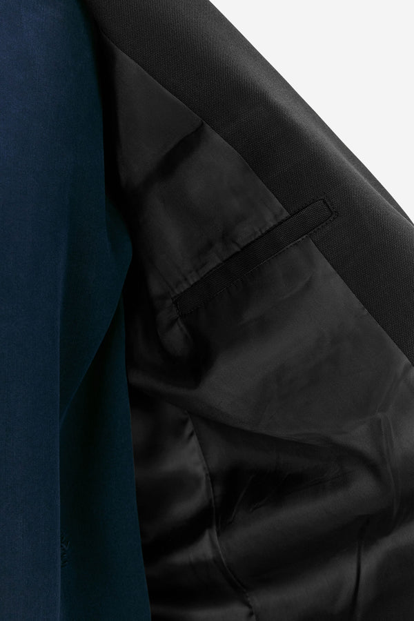 Elvine Odelia Blazer Black Dobby Structure Damen Jacke schwarz