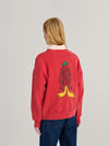Bobo Choses Hidden Monster Crewneck Sweatshirt Damen Print rot
