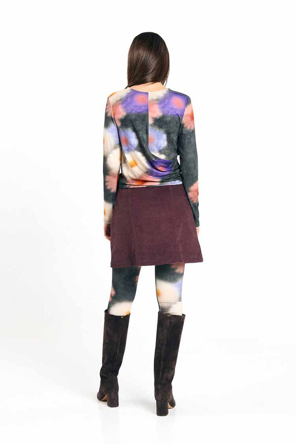 Suite13Lab Faro Skirt Cord Brown Damen Mini Rock braun