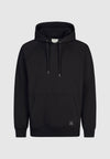 Cleptomanicx Mask Boxy Hooded Black Sweat Herren schwarz