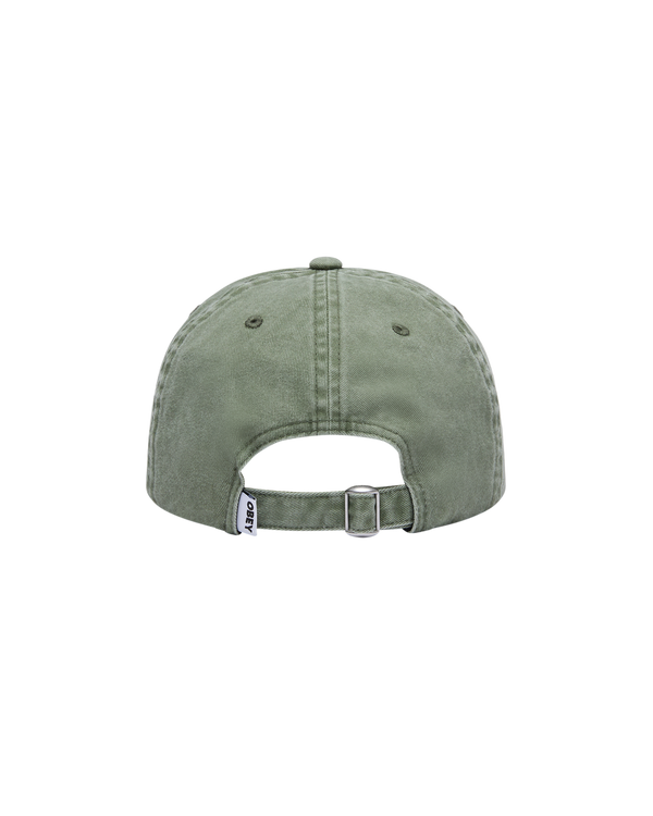 Obey Pigment 6 Panel SB Cap Oliv Unisex Mütze grün