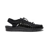 KEEN UNEEK Black Trekkingsandale unisex schwarz