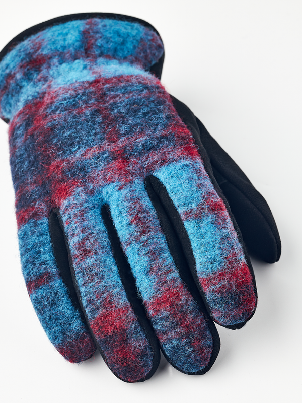 Hestra Noah Handschuh Wildleder unisex blau