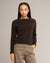 JOHNNYLOVE Alicia Sweater Chocolate Damen Mohair Pullover braun