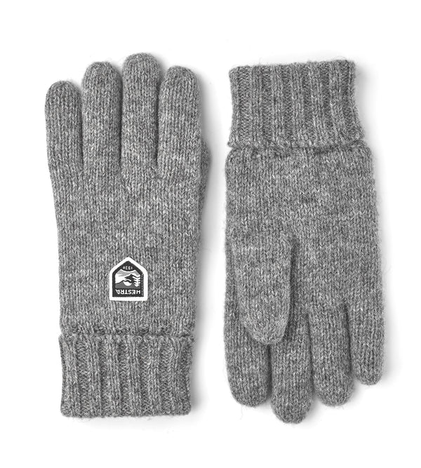 Hestra Basic Wool Glove Handschuh unisex grau