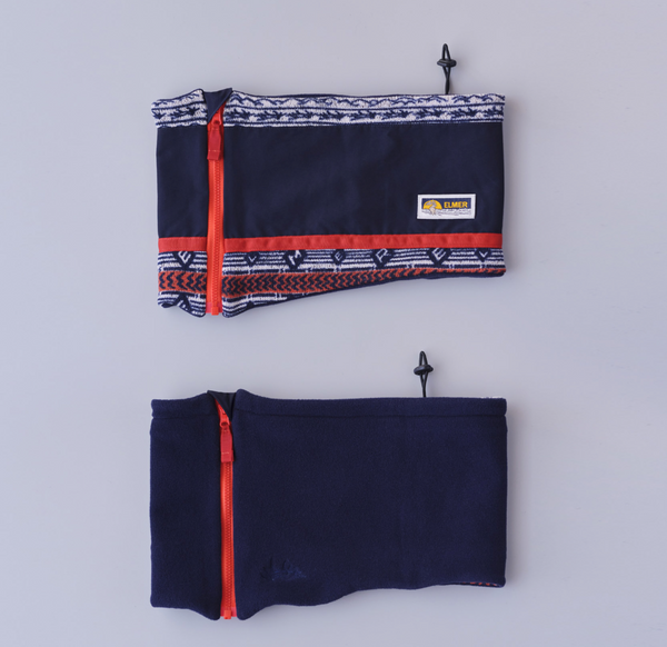 Elmer by Swany Reversible Neck Warmer wendebarer Halswärmer navy