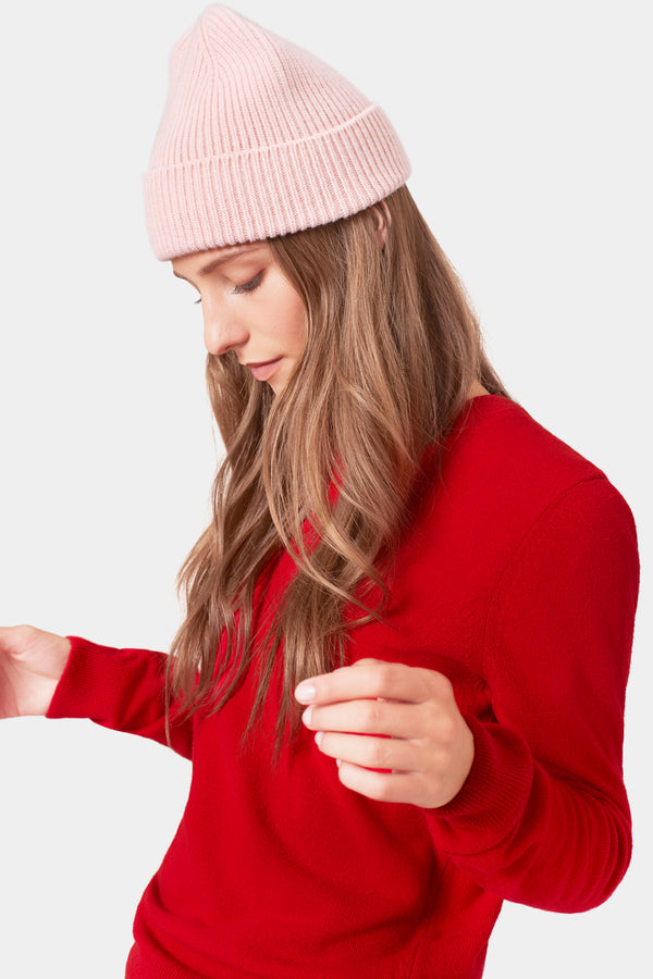 Colorful Standard Merino Beanie Mütze Unisex rosa