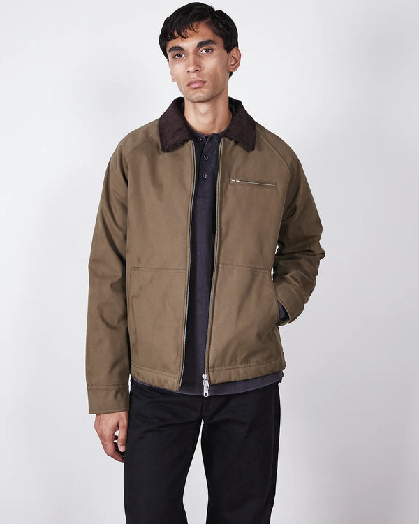Brixtol Textiles Carter Padded Deep Fern Jacke Wasserdicht grün
