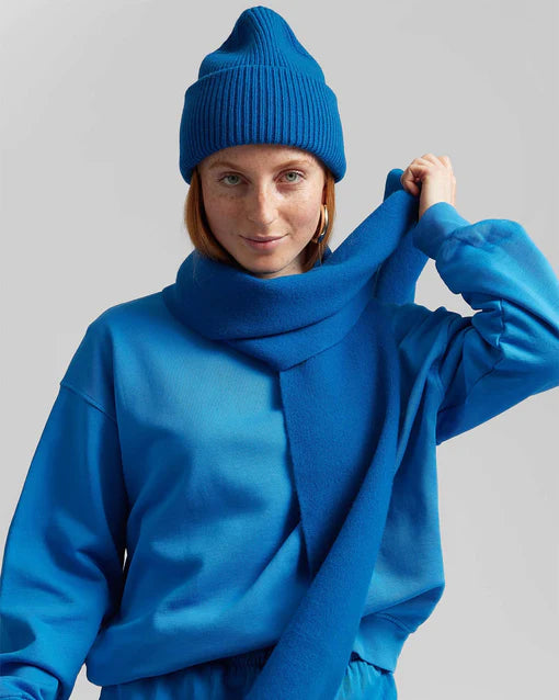 Colorful Standard Merino Wool Schal Damen Burned Yellow gelb
