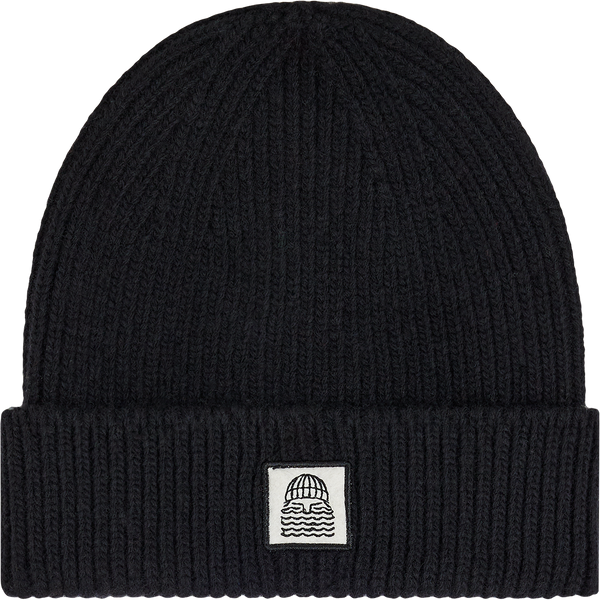 Bask In The Sun To The Sea Beanie Carbon Unisex grau