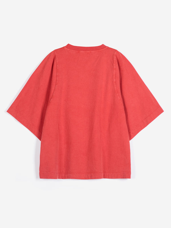 Bobo Choses Monster Mug BC Loose Fit T-Shirt Damen rot