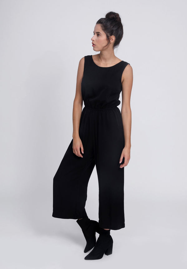 Lovjoi Staine Jumpsuit Damen Einteiler schwarz