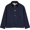 Bask In The Sun Ixone Jacket Navy Herren Worker Jacke blau