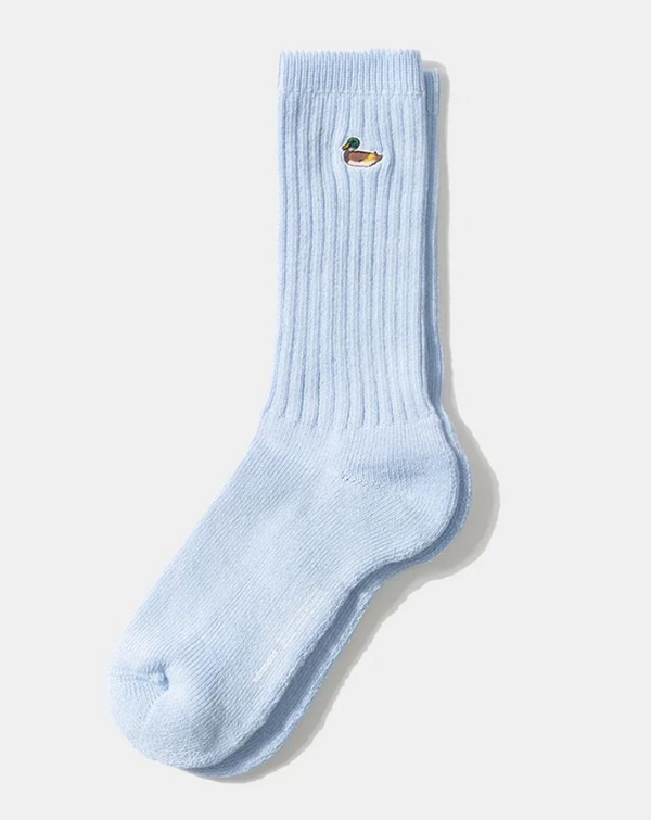 Edmmond Studios Duck Patch Socken light blue hellblau