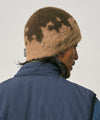 Gramicci Mohair Splatter Beanie Unisex Mütze taupe