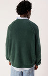 American Vintage Damsville Pullover Cedar Melange Herren Grün