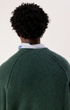 American Vintage Damsville Pullover Cedar Melange Herren Grün