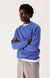 American Vintage Damsville Herrenpullover Saphirblau