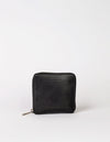 O My Bag Sonny Square Black Stromboli Leder Portemonnaie schwarz