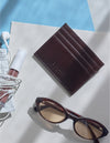 O My Bag Mark’s Cardcase Maxi Chocolate Leder Kartenetui dunkelbraun – Lifestyle