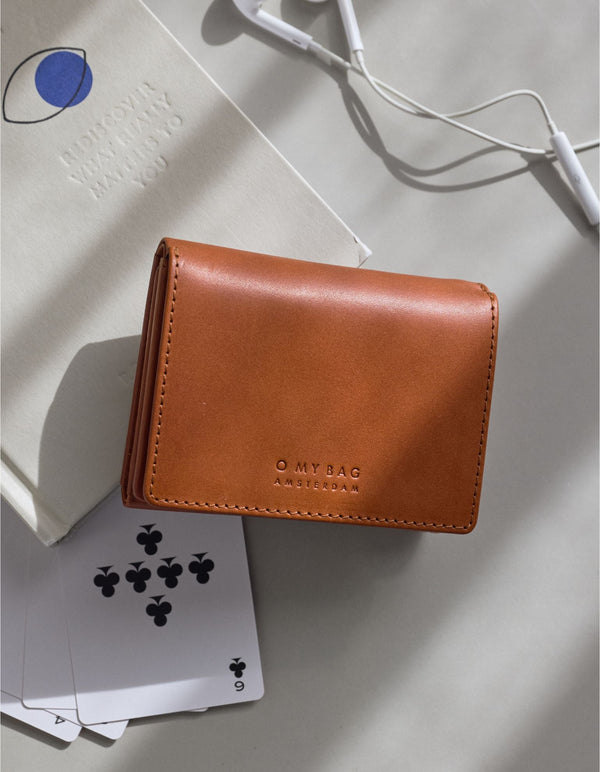 O My Bag Ollie Wallet Cognac Leder Herren Portemonnaie braun – Lifestyle