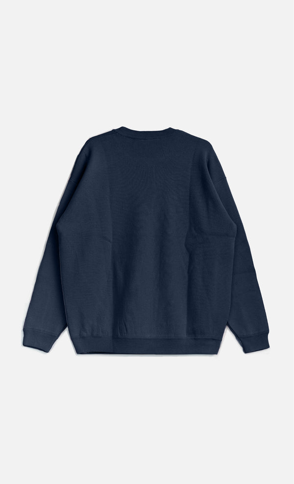 Wooden Store Yard Blu Sweatshirt Herren dunkelblau