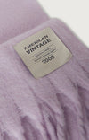 American Vintage Zinaco Schal Lilac Logo Flieder