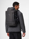 pinqponq Blok Medium Deep Anthra Backpack Rucksack dunkelgrau