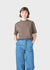 Klitmøller Uma Mock Tee Damen T-Shirt taupe