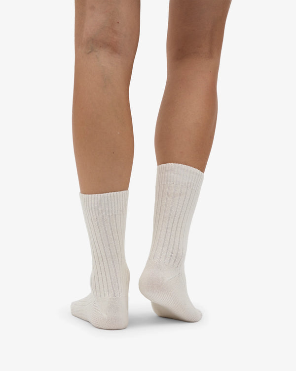 Colorful Standard Merino Wool Blend Socke - Optical White