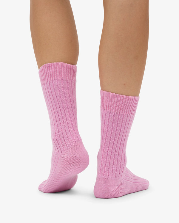 Colorful Standard Merino Wool Blend Socke - Cherry Blossom