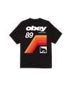 Obey VHS T-Shirt Black Herren Shirt Print schwarz