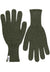 MELA Unisex Strick Handschuhe RISHI Grün Melange