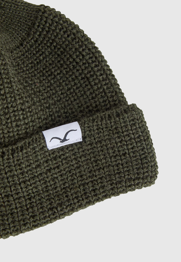 Cleptomanicx WALO Beanie Mud Olive