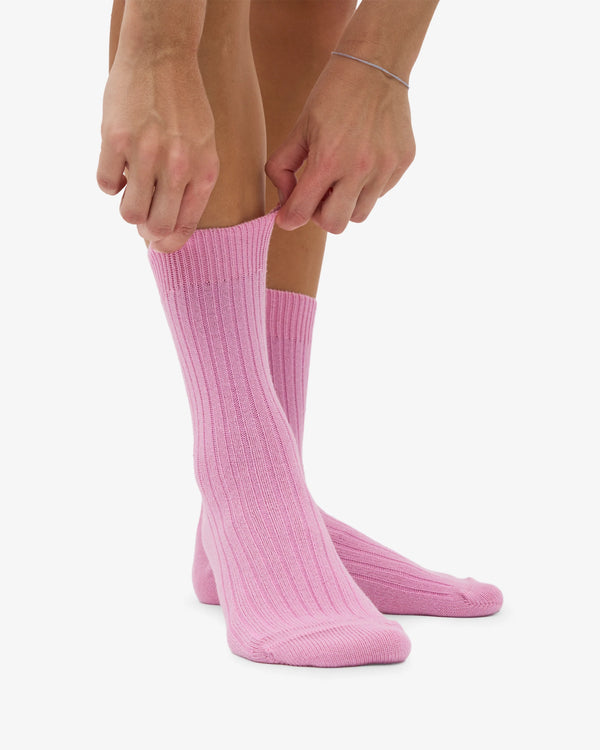 Colorful Standard Merino Wool Blend Socke - Cherry Blossom
