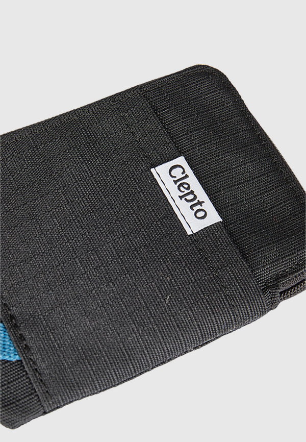 Cleptomanicx Mini Skate Wallet schwarz