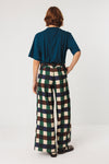 SKFK Nia Trouser Damen Palazzo Hose grün
