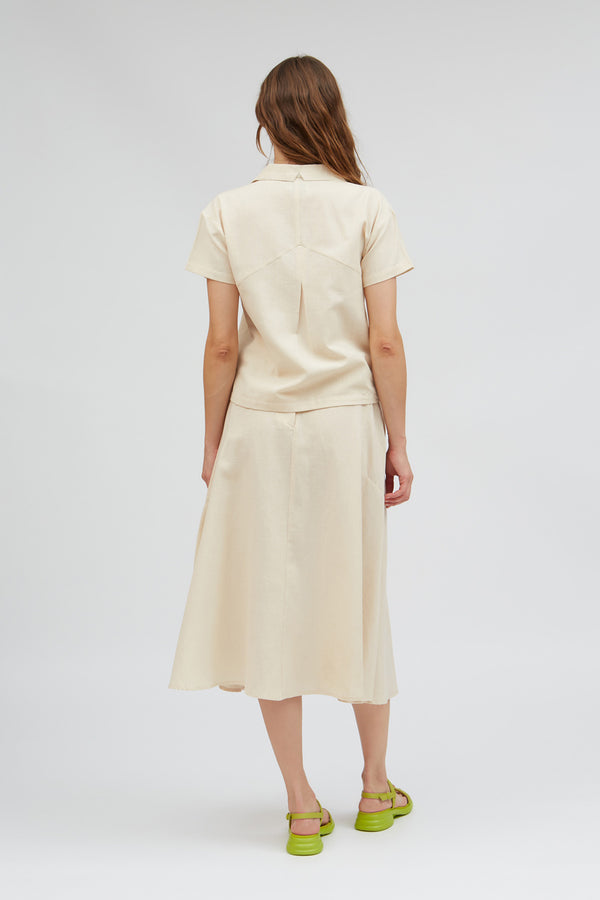 Suite 13 Sangha Blouse Damen Shirt Bluse tapioca beige