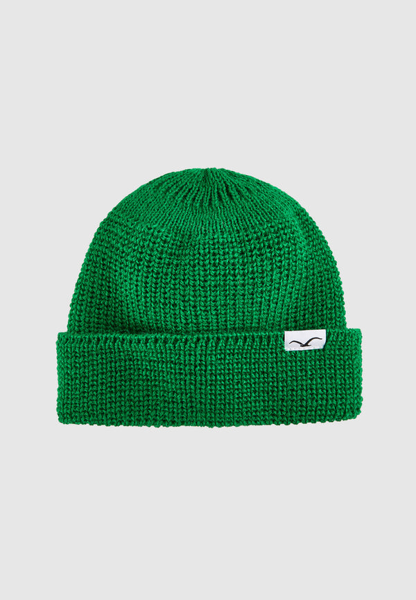 Cleptomanicx WALO Beanie Jolly Green Grün