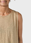 Klitmøller Dee Top Damen Trägershirt pastell sand