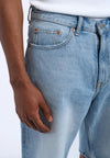 Dr.Denim Omar Shorts Stream Light Fade Herren Denim hellblau