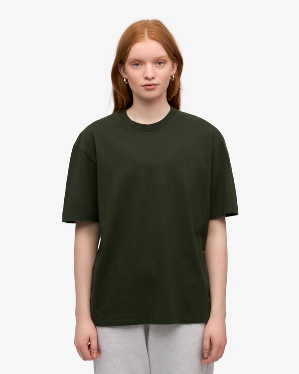 Colorful Standard Oversized Organic T-Shirt Unisex Hunter Green grün