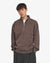 Colorful Standard Quarter Zip Pullover Faded Mud