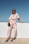By-Bar Jack Balloon Pants Old Pink Hose Damen rosa