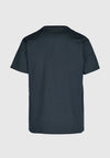 Cleptomanicx Ligull Boxy Tee T-Shirt Herren blue graphite