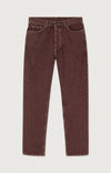 American Vintage Oshow Ballon Stone Raisin Jeans Herren dunkelrot